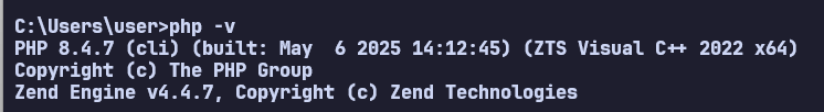 PHP Version