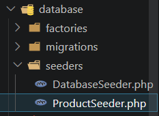 Hasil php artisan migrate